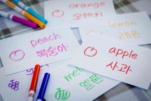belajar huruf korea hangul