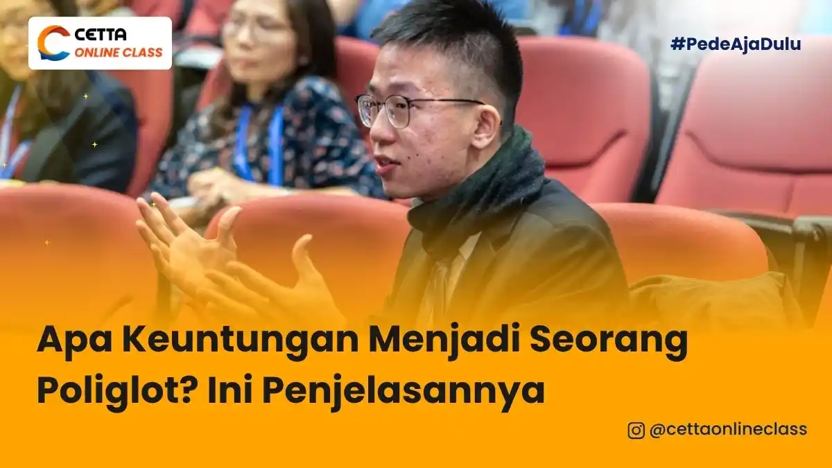 ilustrasi seseorang yang punya keuntungan menjadi seorang poliglot