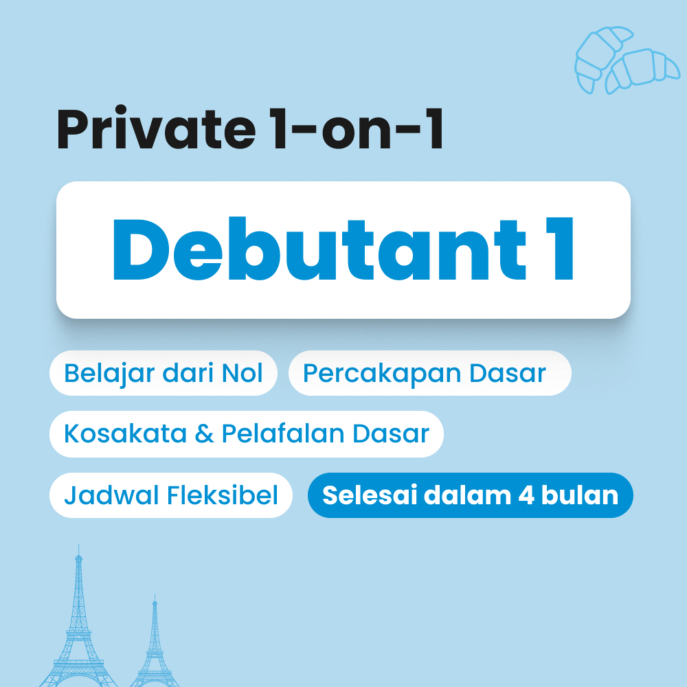 Kelas bahasa prancis untuk pemula by Cetta French