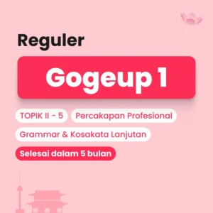 Kelas Bahasa Korea level lanjutan untuk persiapan TOPIK II - 5 by Cetta Korean