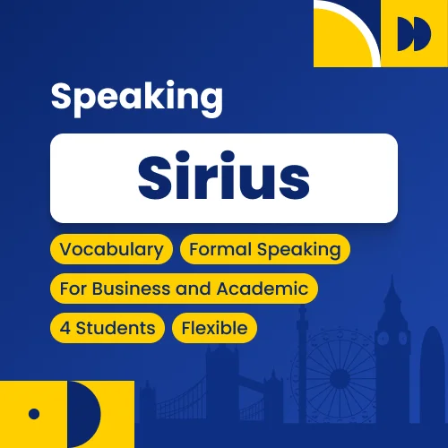 Speaking Sirius 4 Orang