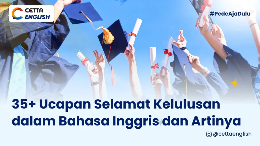 gambar orang-orang sedang berkumpul bahagia sambil mengangkat topi toga tanda kelulusan