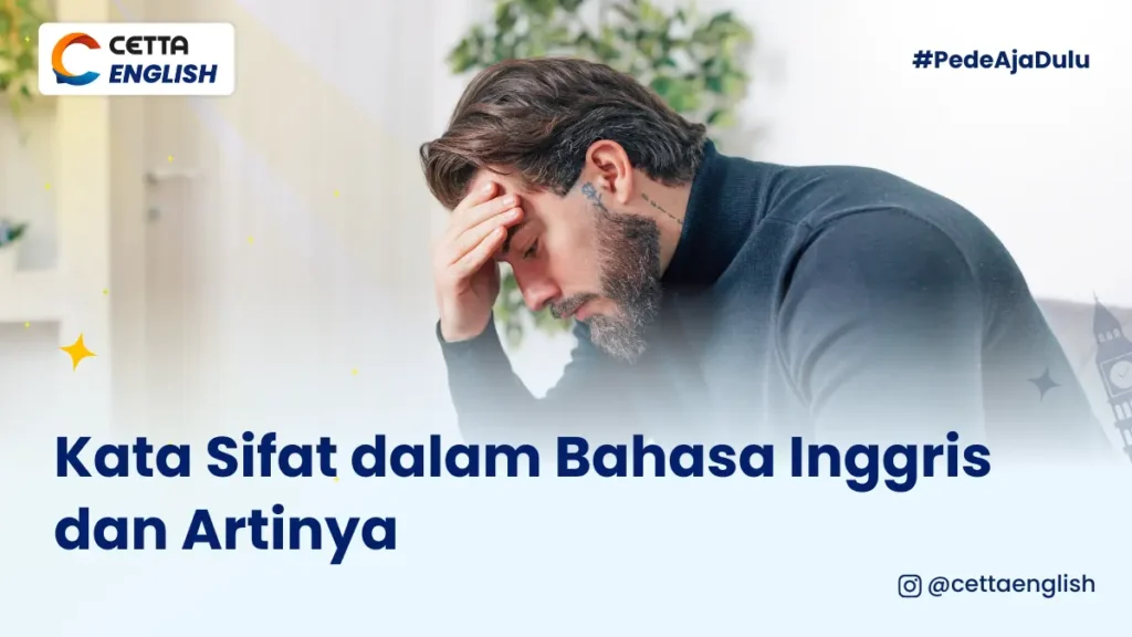 seorang lelaki terlihat sedang pusing dengan memegang kepalanya