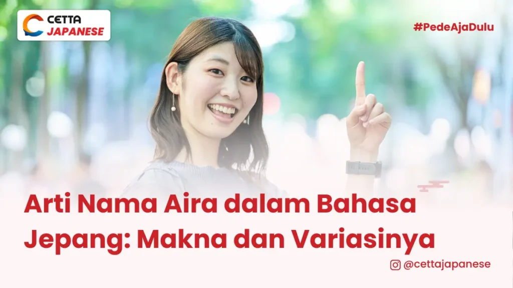 seorang perempuan terlihat sedang menunjuk ke atas
