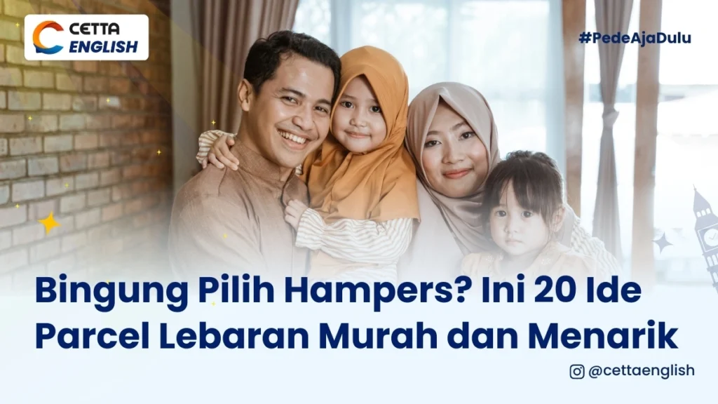 Keluarga asal Indonesia foto bersama untuk lebaran