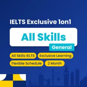 IELTS Exclusive 1on1 All Skills General