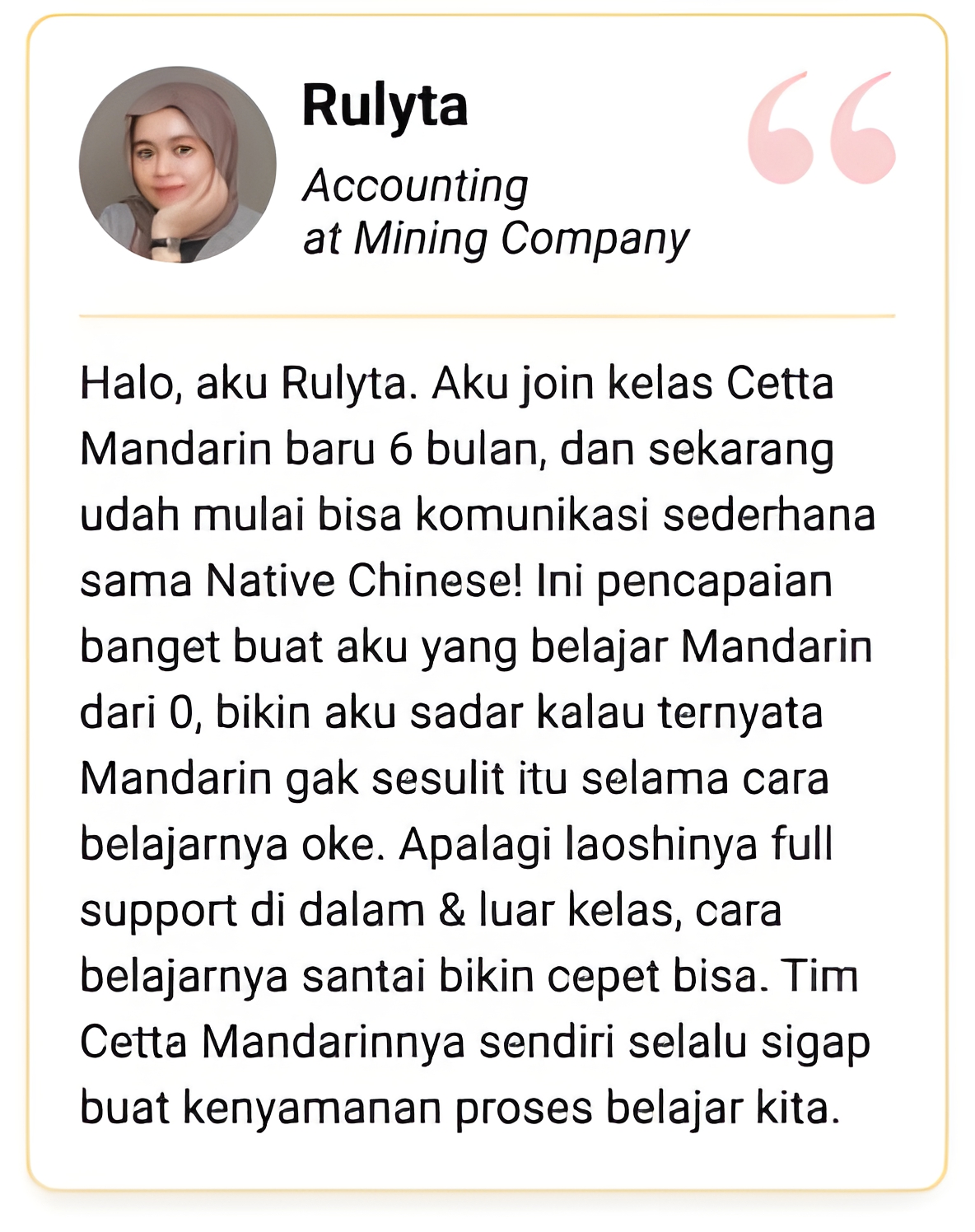 Rulyta - Cetta Mandarin