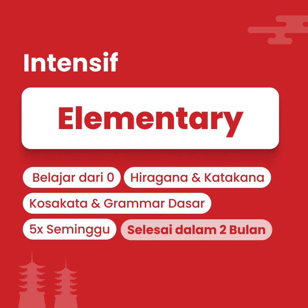Kelas bahasa jepang dasar by cetta japanese