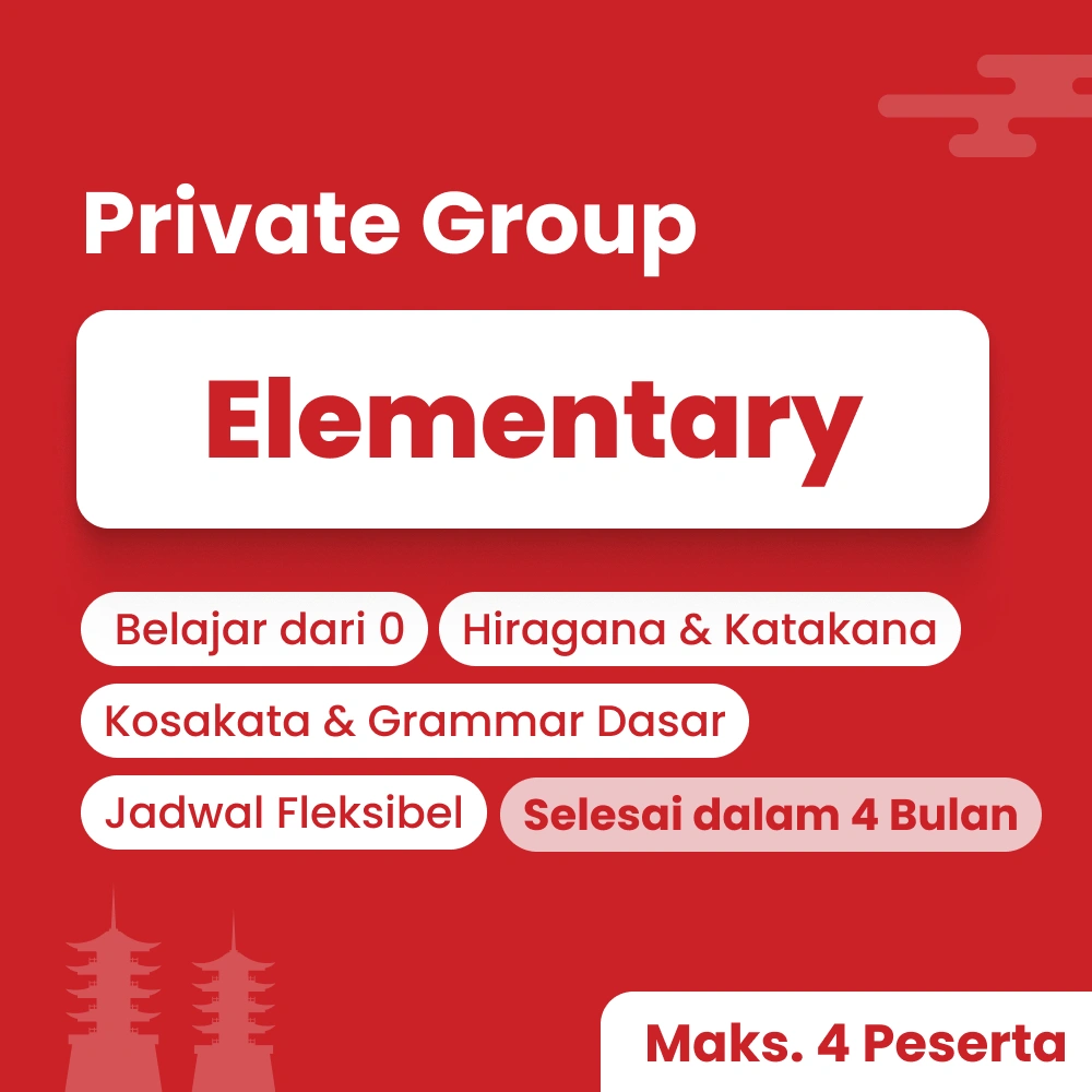 Kelas bahasa jepang dasar by cetta japanese