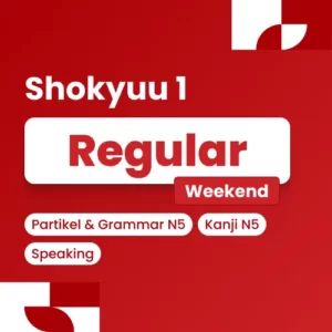 Shokyuu 1 Regular Weekend