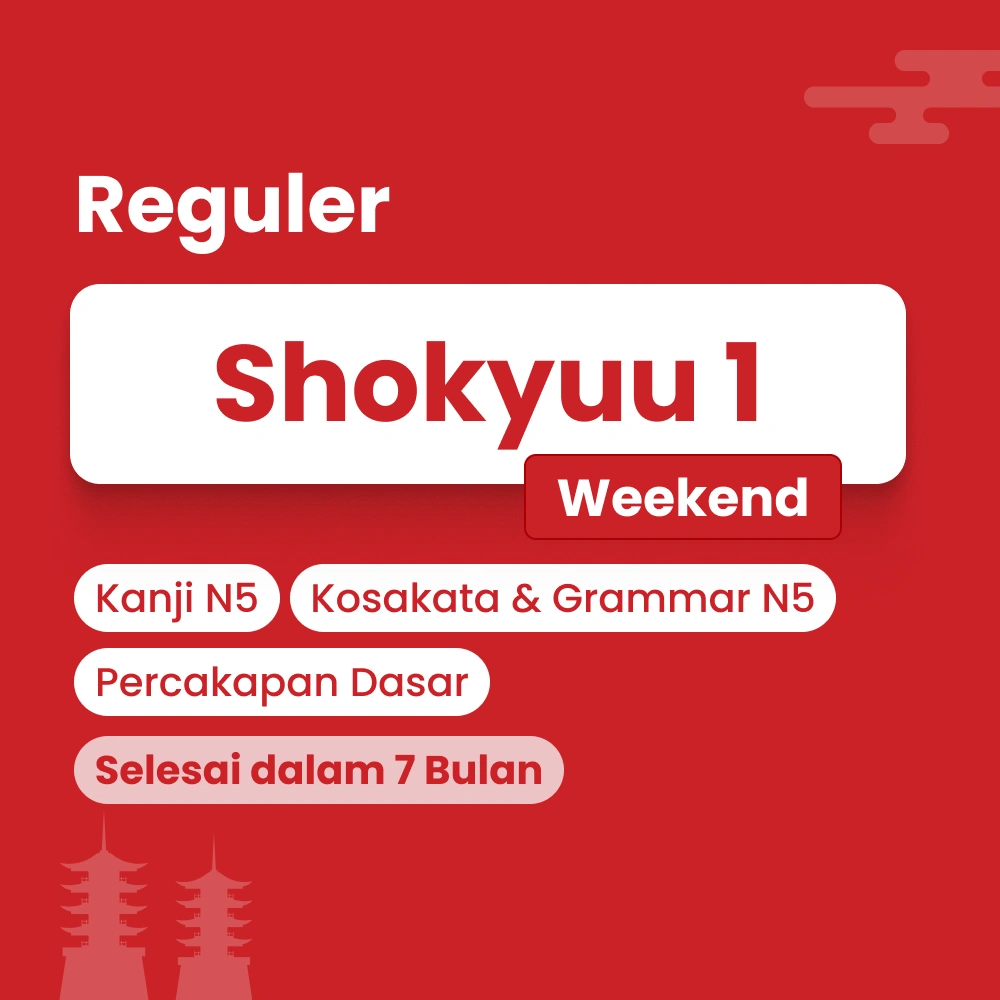 Kelas bahasa jepang tingkat dasar by Cetta Japanese