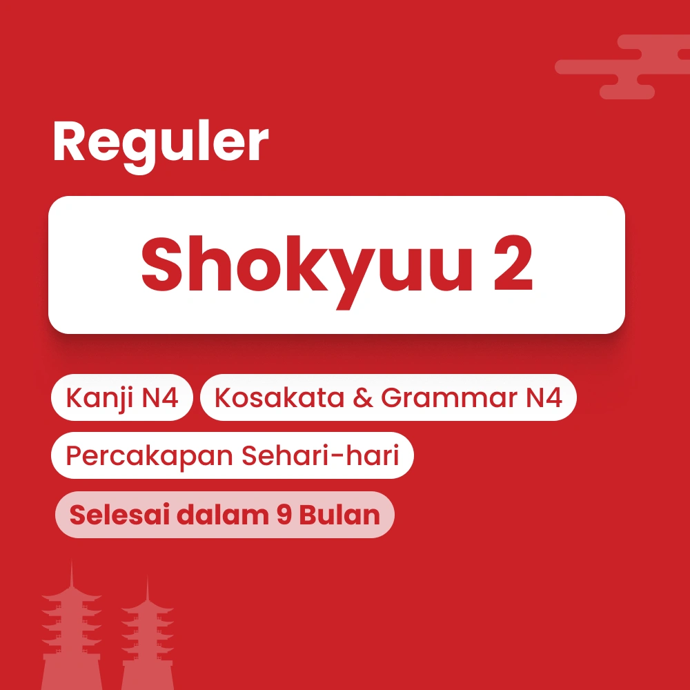 Kelas bahasa jepang tingkat dasar lanjutan by Cetta Japanese