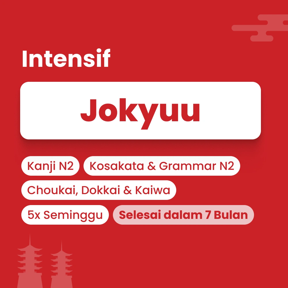 Kelas bahasa Jepang tingkat lanjut N2 by Cetta Japanese