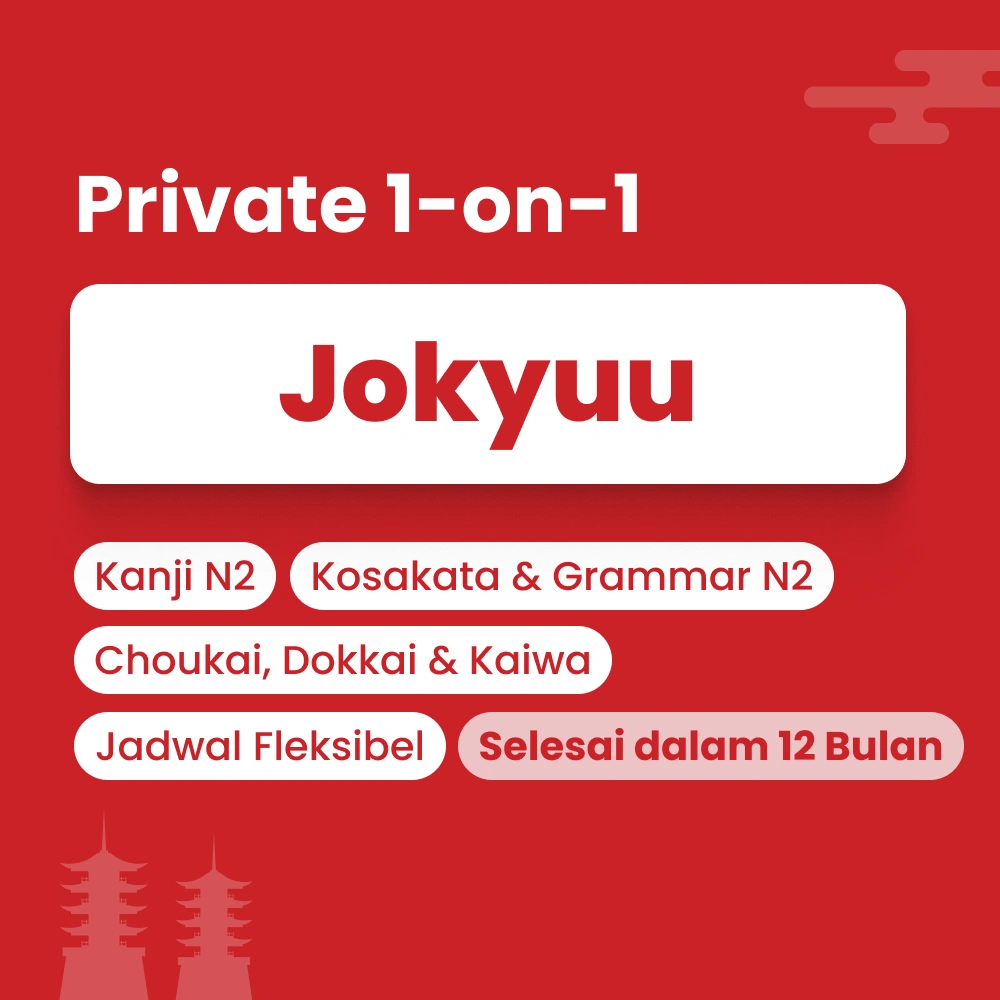 Kelas bahasa Jepang tingkat lanjut N2 by Cetta Japanese