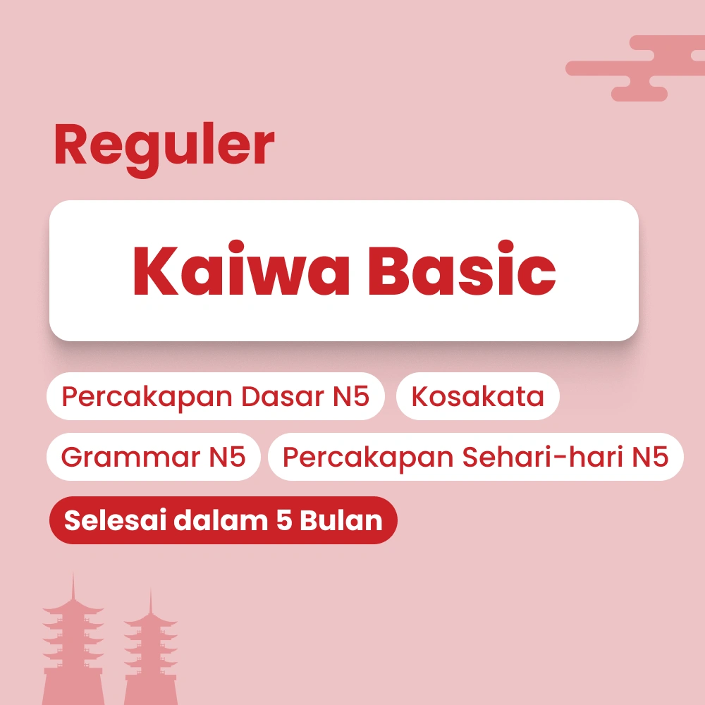 Kelas Percakapan Bahasa Jepang dari Cetta Japanese
