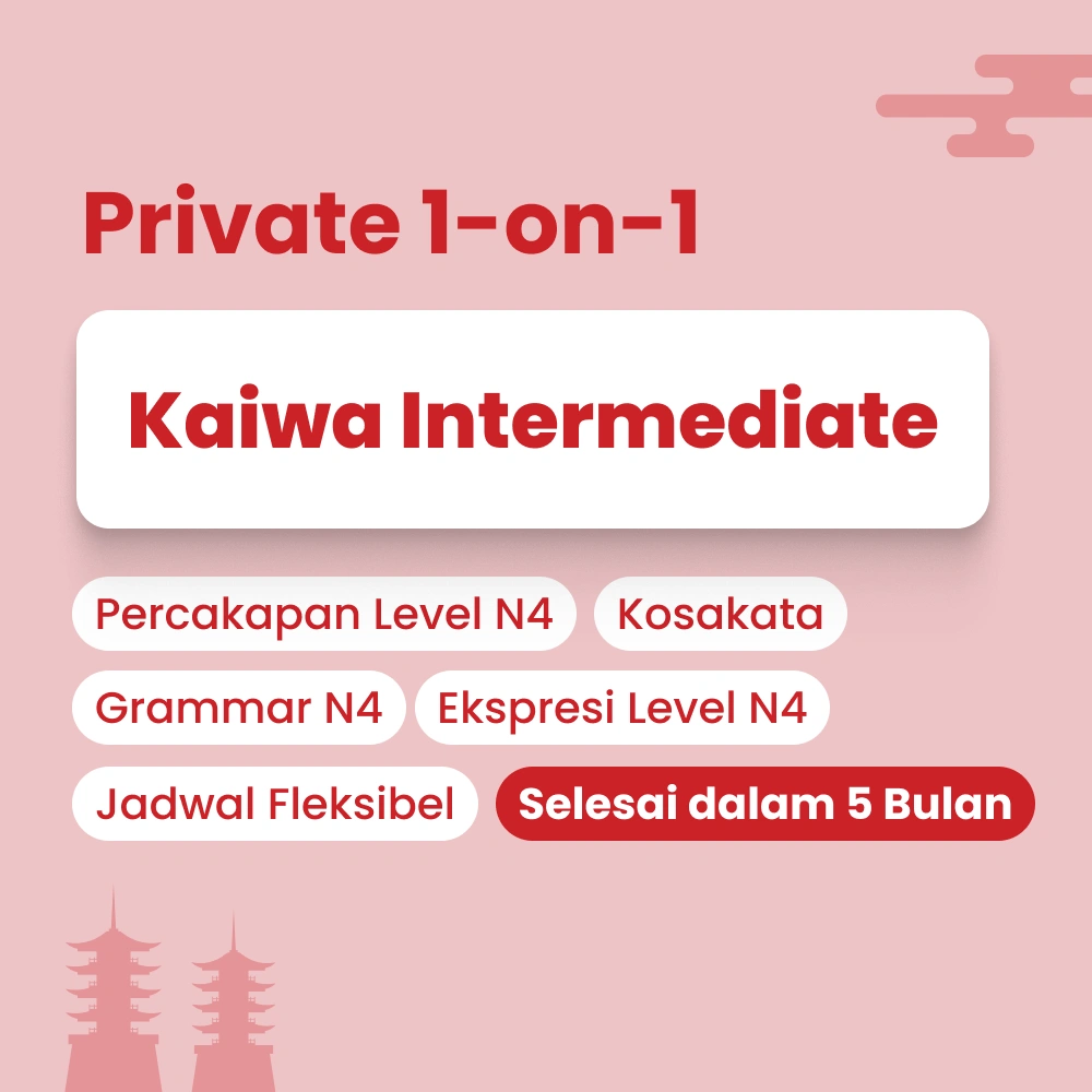 Kelas Percakapan Bahasa Jepang dari Cetta Japanese