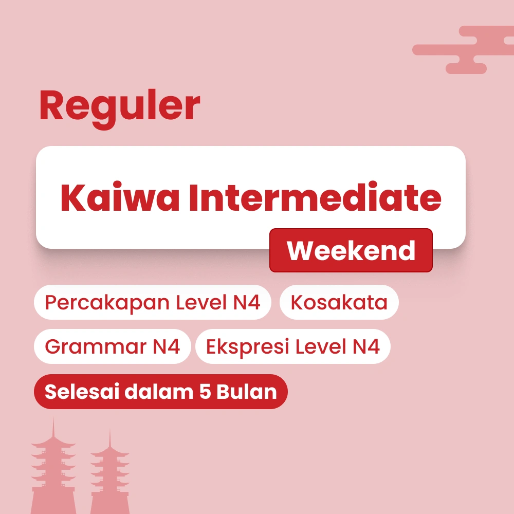 Kelas Percakapan Bahasa Jepang dari Cetta Japanese