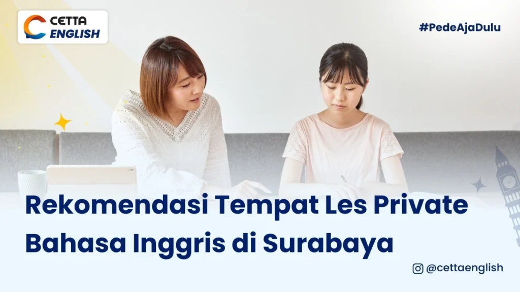 ilustrasi guru les yang mengajar seorang anak di tempat les