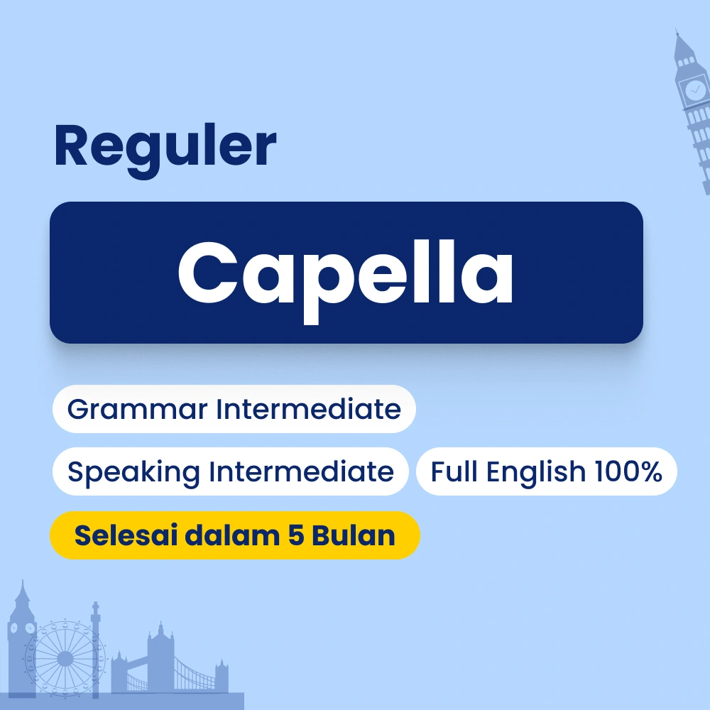 Kelas intermediate bahasa Inggris by Cetta English