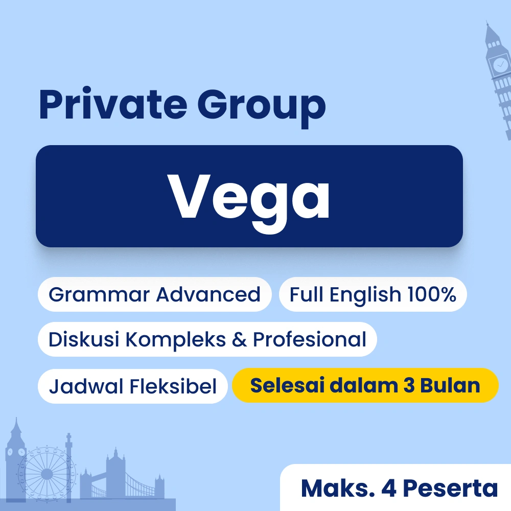 Kelas bahasa Inggris advance untuk tingkat lanjut by Cetta English