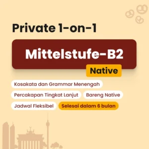 Kelas bahasa Jerman level menengah lanjutan by Cetta German