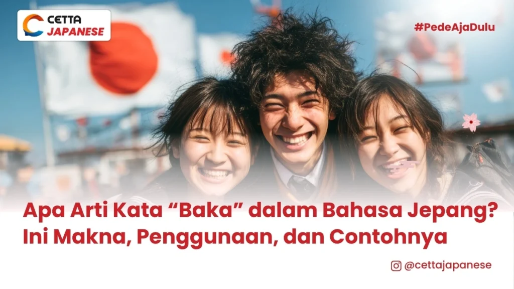 Anak muda asal jepang foto dengan background bendera Jepang