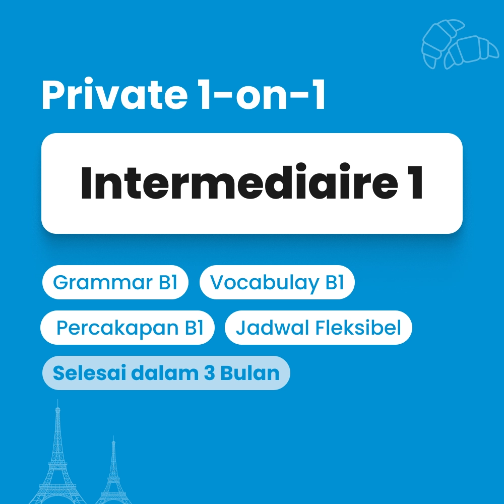 Kelas bahasa prancis untuk level menengah by Cetta french