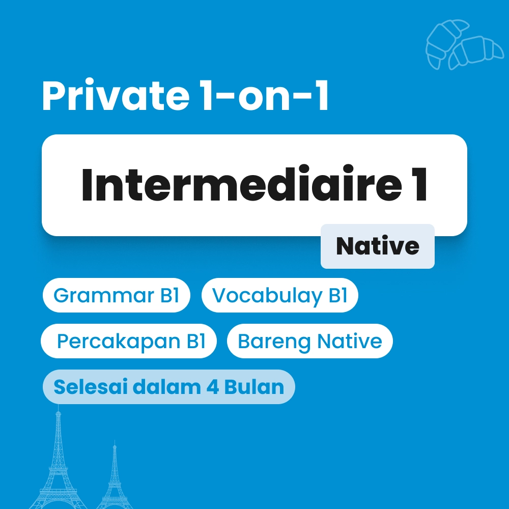 Kelas bahasa prancis untuk level menengah by Cetta french