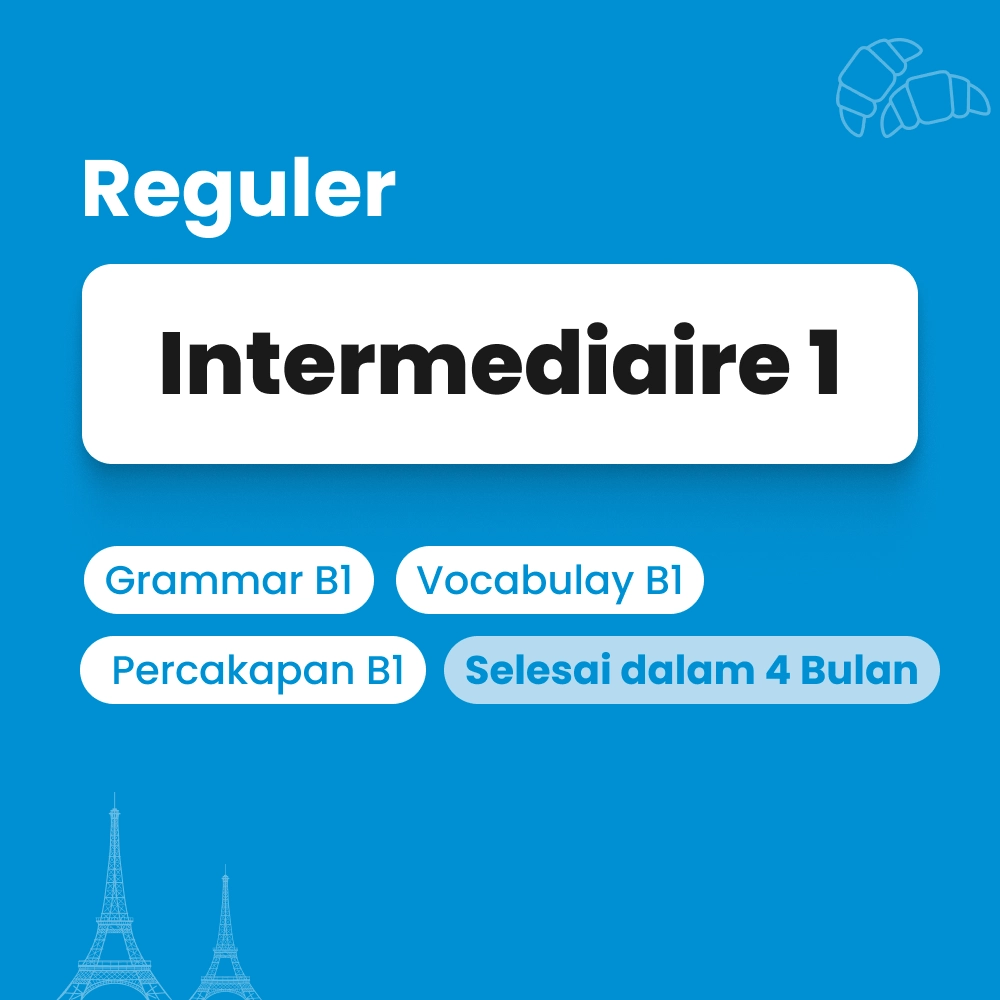 Kelas bahasa prancis untuk level menengah by Cetta french