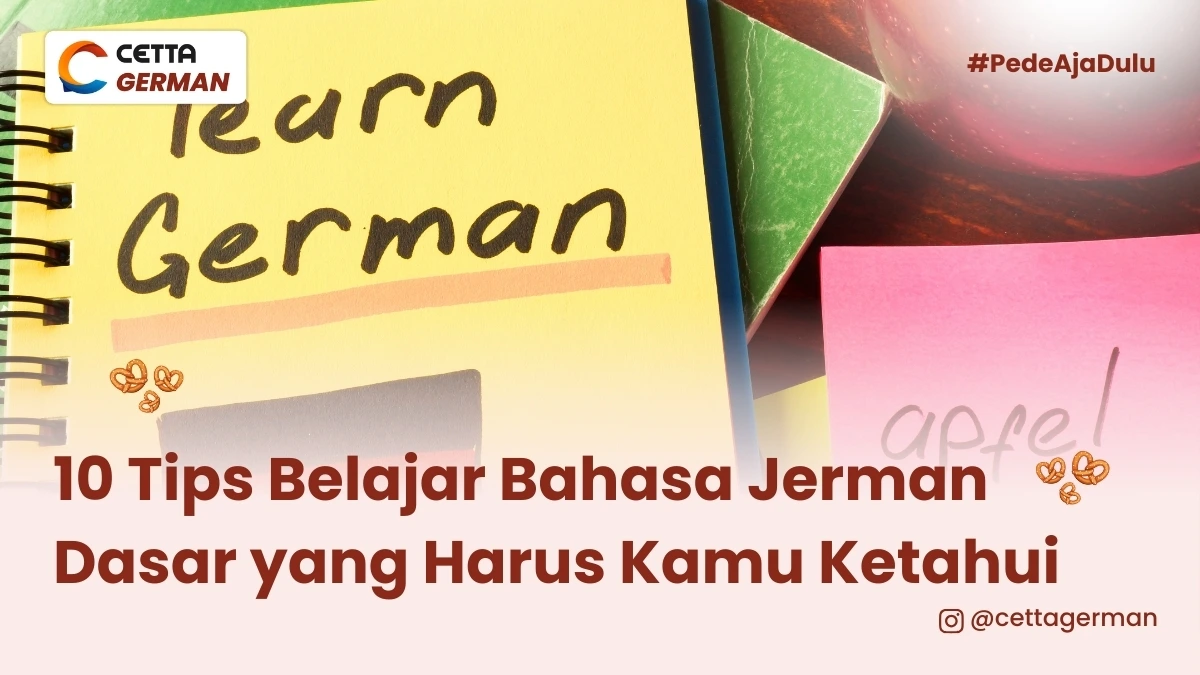 tips belajar bahasa jerman untuk pemula