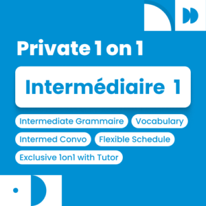 Intermediare 1 - Private 1 on 1