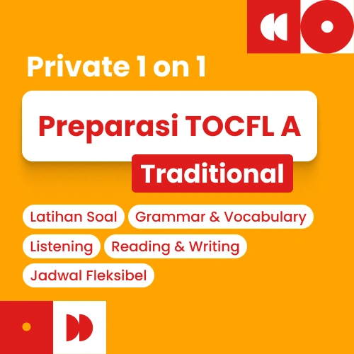 Kursus persiapan TOCFL A
