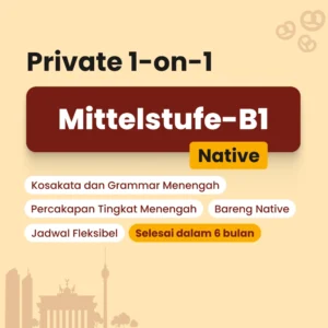 Kelas bahasa jerman level menengah by Cetta German