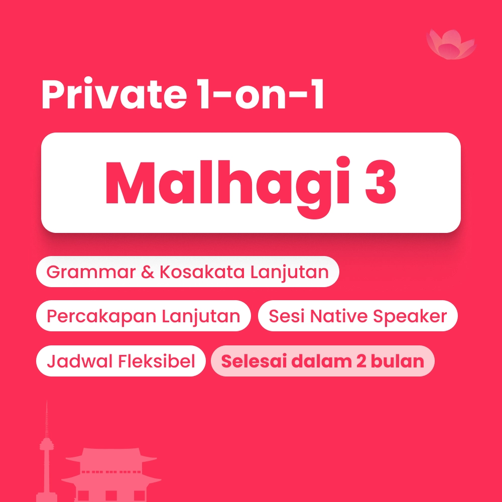 Kelas percakapan Bahasa Korea lanjutan by Cetta Korean