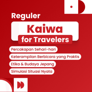 kelas percakapan bahasa jepang untuk traveler
