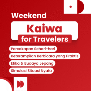 kelas percakapan bahasa jepang untuk traveler