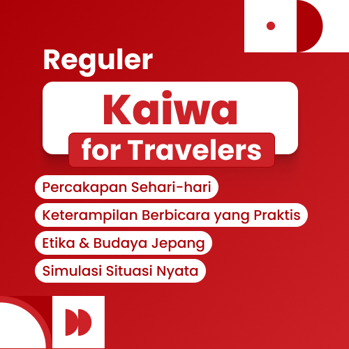 kelas percakapan bahasa jepang untuk traveler