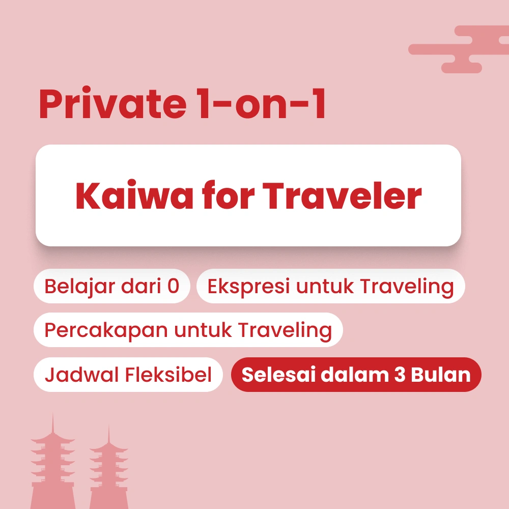 Kelas Percakapan Bahasa Jepang dari Cetta Japanese