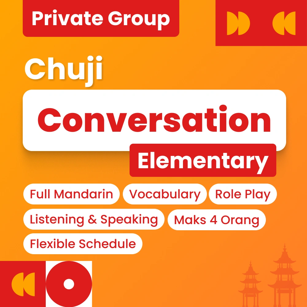 Kursus percakapan bahasa mandarin