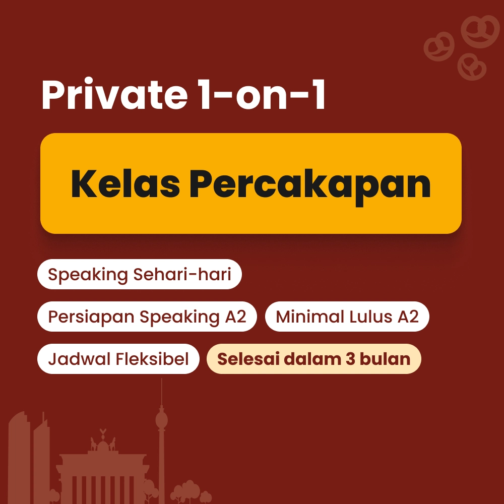 Kelas percakapan bahasa Jerman by Cetta German