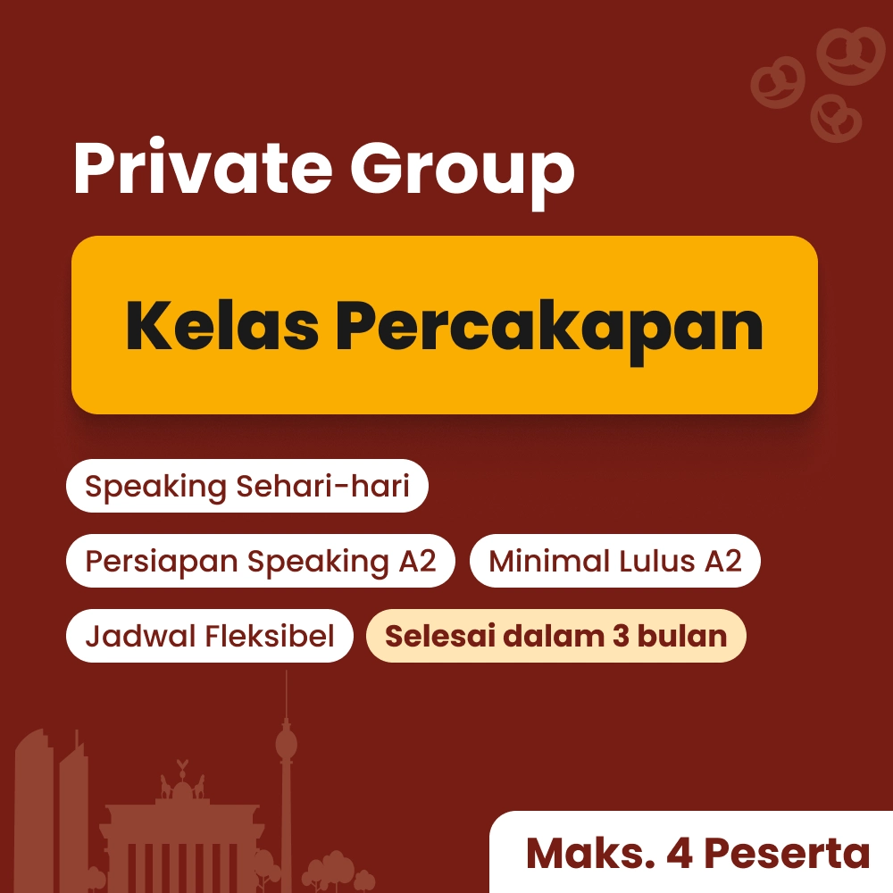 Kelas percakapan bahasa Jerman by Cetta German