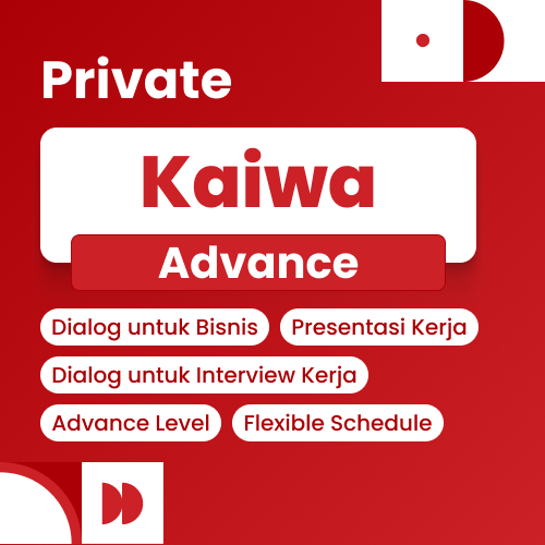 kelas percakapan bahasa jepang