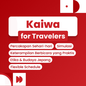 kelas percakapan bahasa jepang untuk traveler