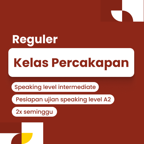 Kelas percakapan bahasa jerman