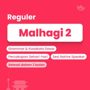 Kelas percakapan Bahasa Korea sehari-hari by Cetta Korean