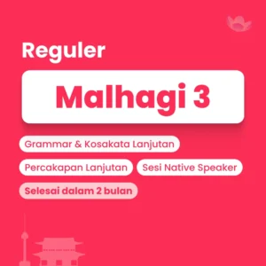 Kelas percakapan Bahasa Korea lanjutan by Cetta Korean