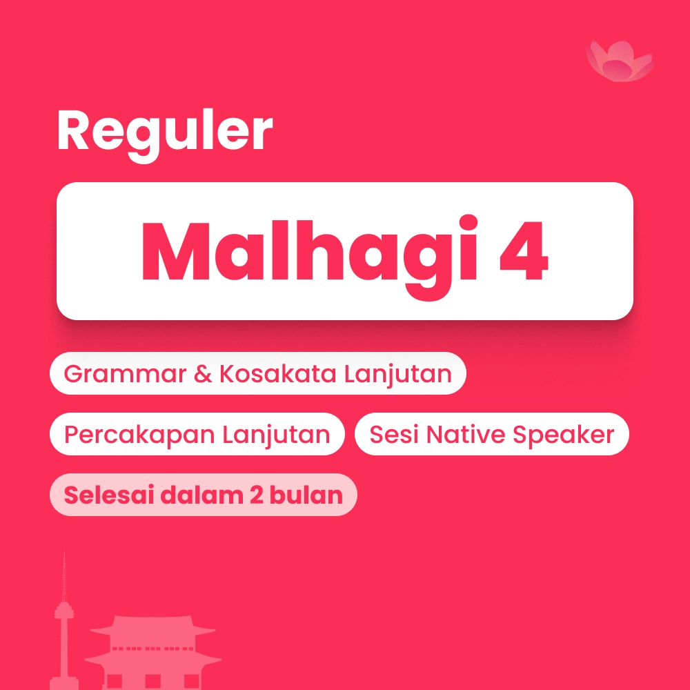 Kelas percakapan Bahasa Korea level native by Cetta Korean