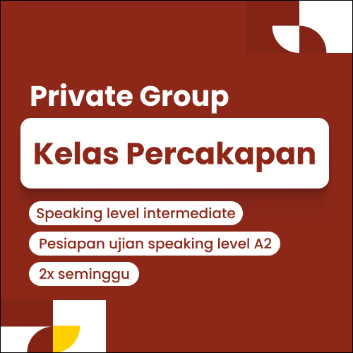 Kelas percakapan bahasa jerman