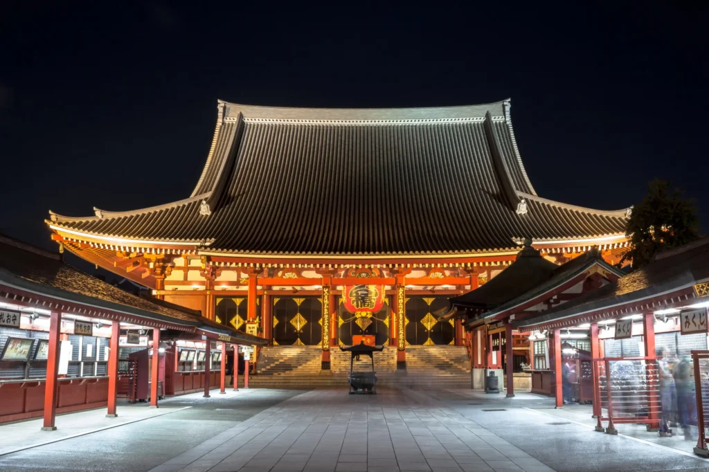 gambar kuil di Jepang