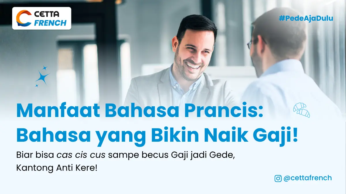 Dua orang lelaki sedang mengobrol di dalam sebuah kantor